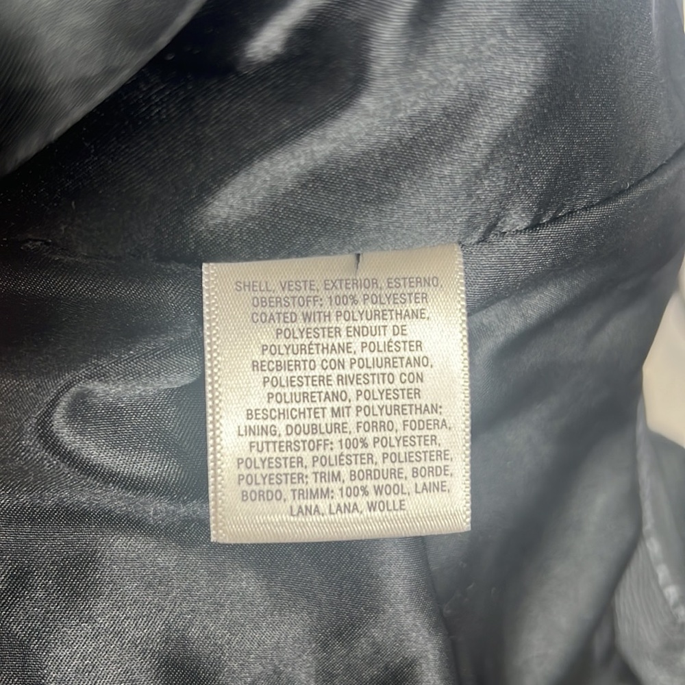 Anthropologie sweater / vegan leather moto jacket - Picture 10 of 12